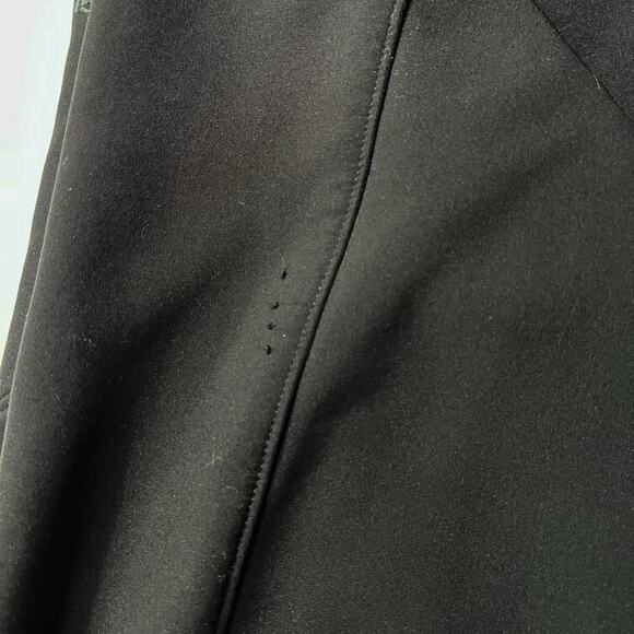 Eddie Bauer Men Soft Shell Jacket Full Zip Sz XL Black Weather Resistant Hiking - Picture 10 of 12